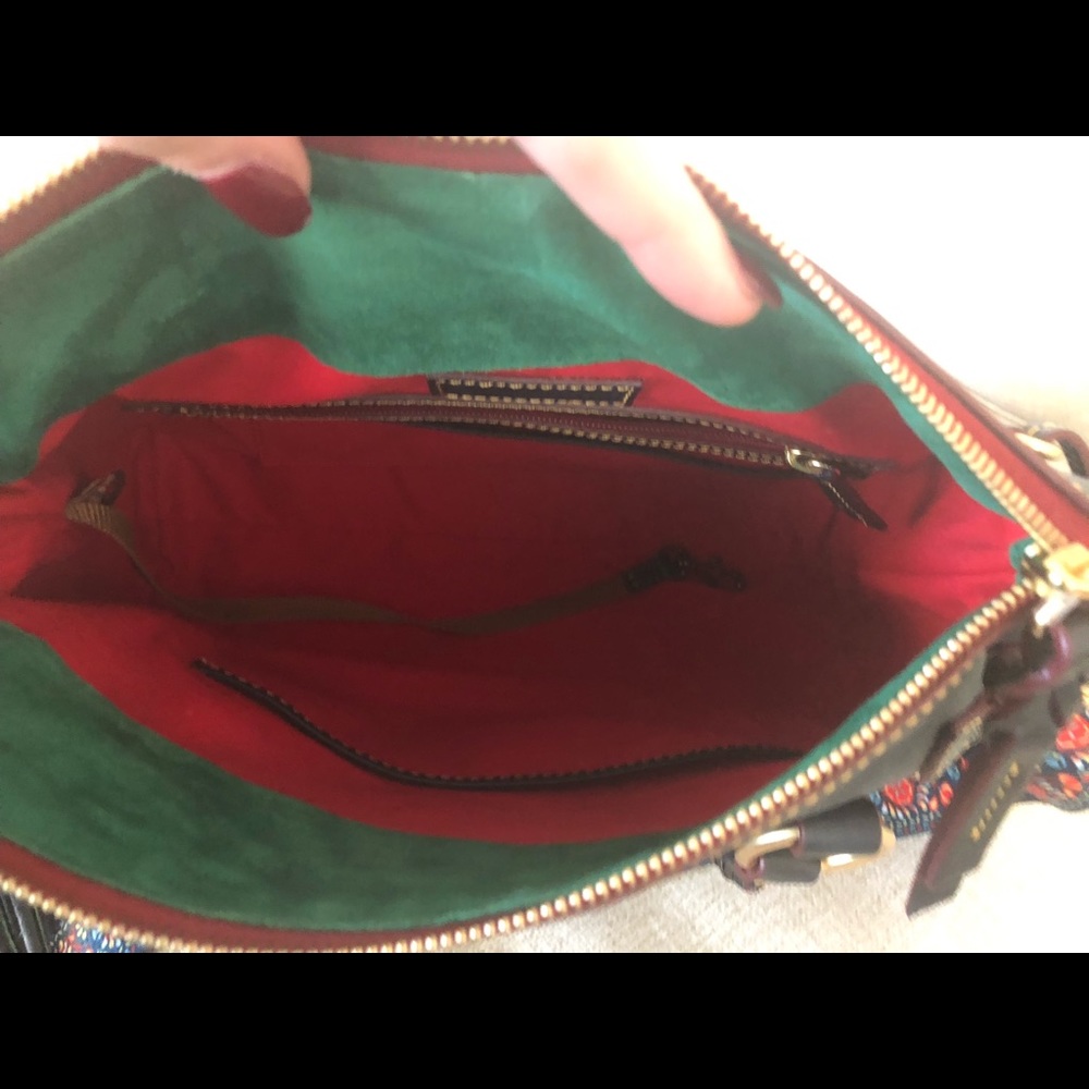 Dooney & Bourke Florentine Small Satchel Navy - Picture 5 of 7
